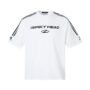 Men’s White “SPIKY HEAD” Graphic Sports T-Shirt