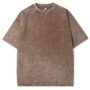 Brown Washed Oversized T-Shirt