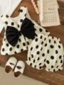 Polka Bow Delight Baby Girls’ Co-ord Set