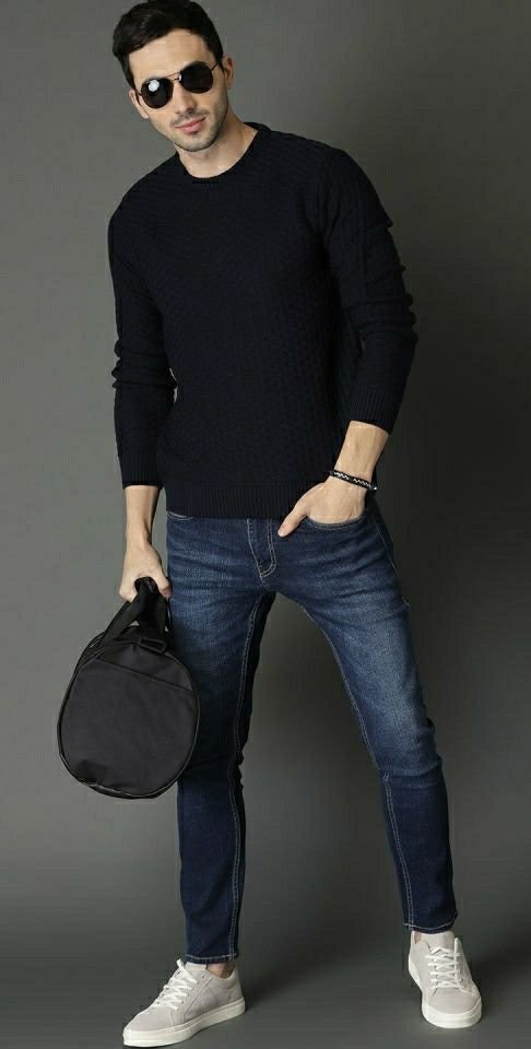 Modern Slim-Fit Blue Jeans