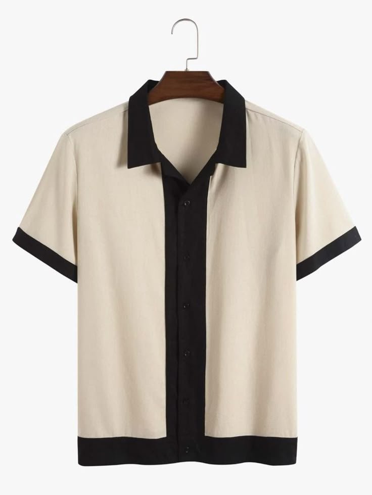 Beige Cotton Shirt